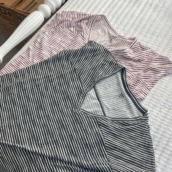 Title Nine Dresses & Skirts - Title Nine Striped Mini Dresses - Black, Pink, White